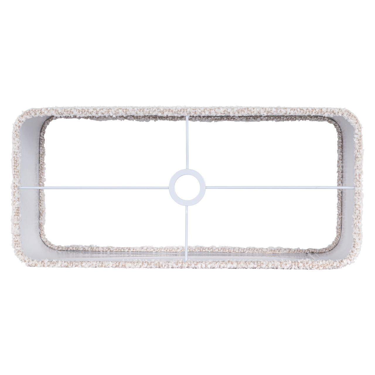 Richmond Interiors Lampenkap Marly lovely cream rectangle large