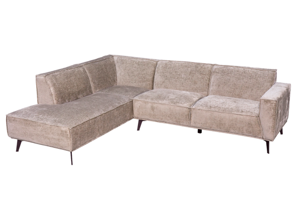 Tower Living Leeds Ottoman L + 2 5-AR - Touch 04 Taupe