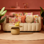 Light & Living Salontafel Ø59x35,5 cm TIGRAN mat zand
