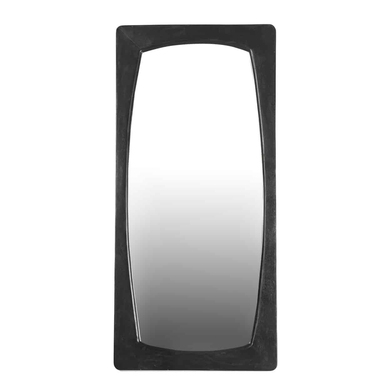 Livingfurn spiegel Brix Alain zwart 113cm