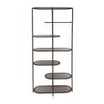 Livingfurn Brix Jill Burgundy 190cm