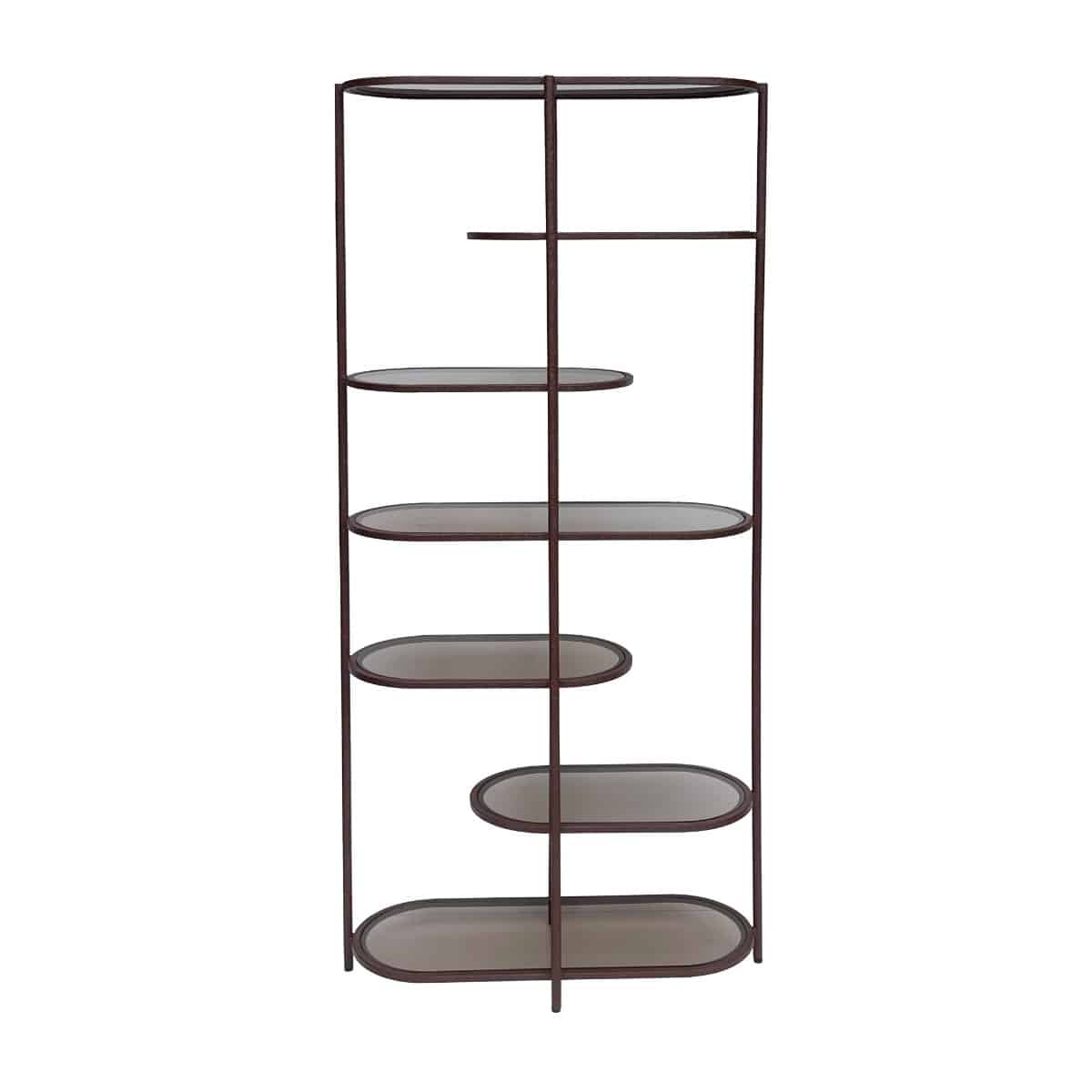 Livingfurn Brix Jill Burgundy 190cm