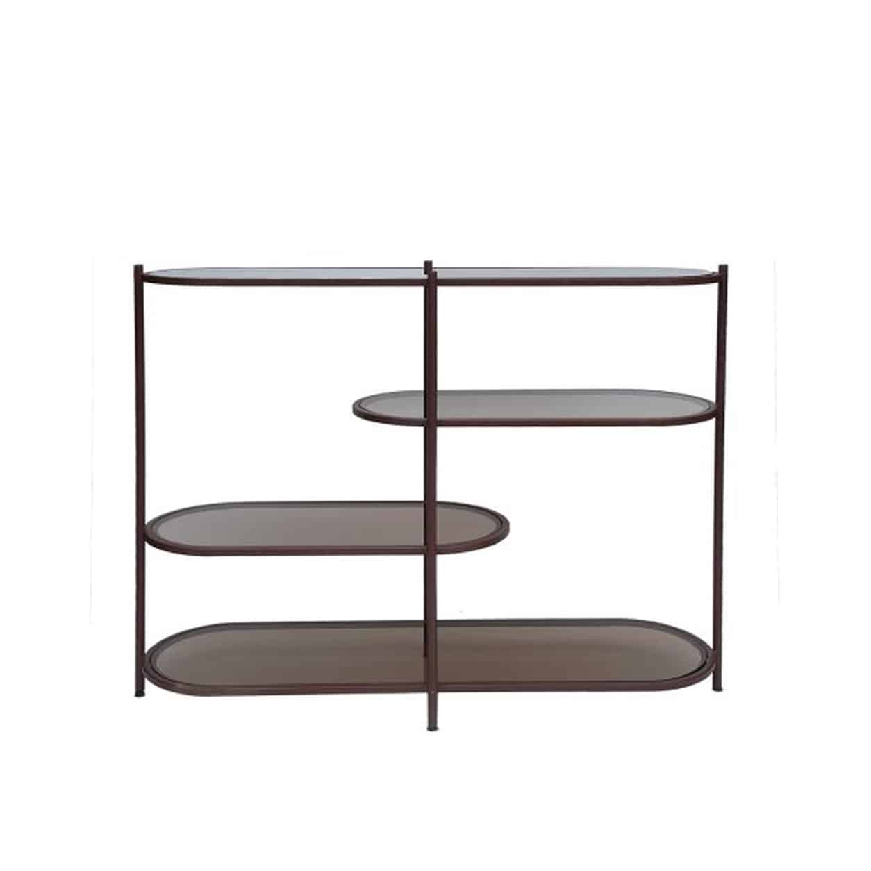 Livingfurn Brix Jill Burgundy 90cm