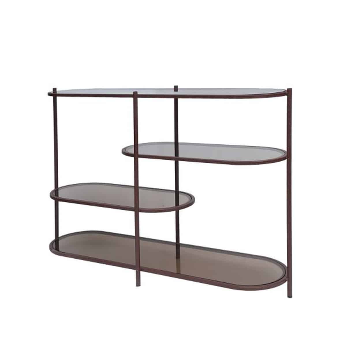 Livingfurn Brix Jill Burgundy 90cm