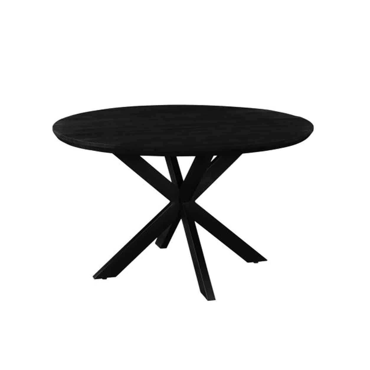 Livingfurn Jesper Round Black 130cm