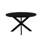 Livingfurn Jesper Round Black 130cm
