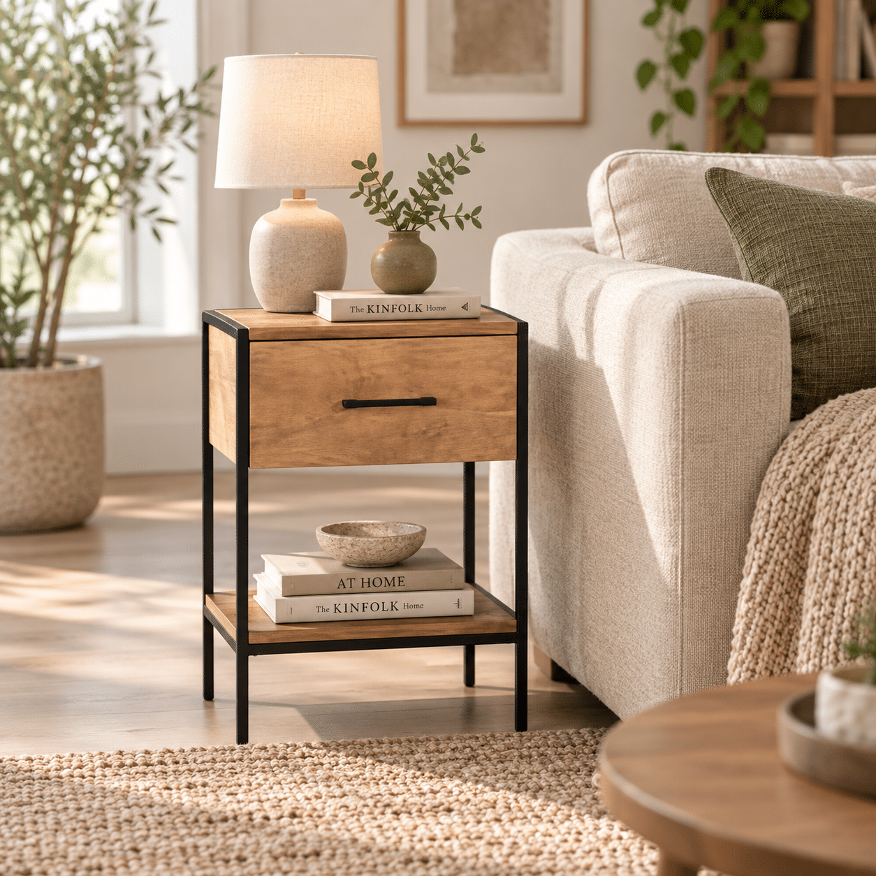 Livingfurn bijzettafel Elin 40cm