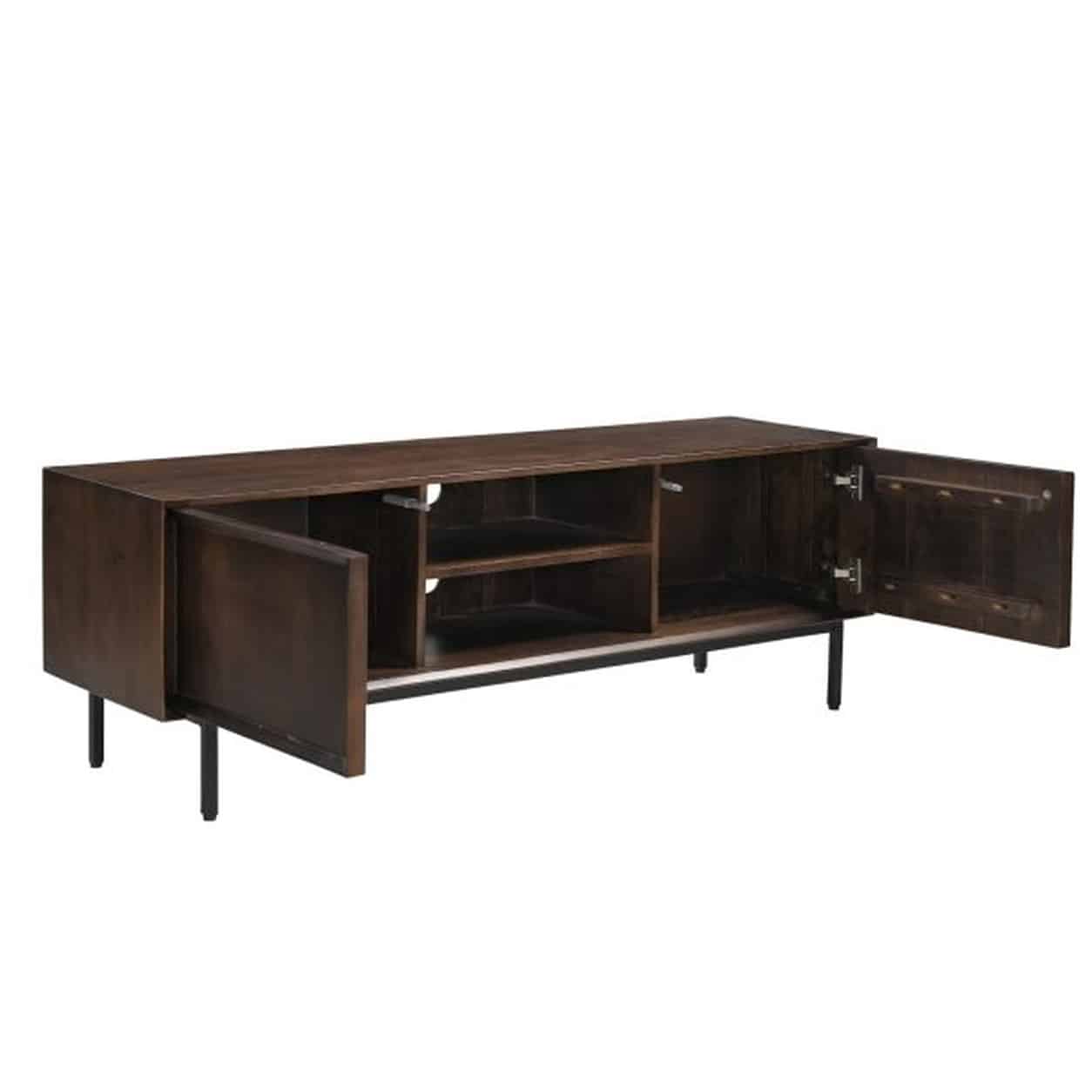 Livingfurn detailfoto tv meubel Ravenstein Brown 150cm