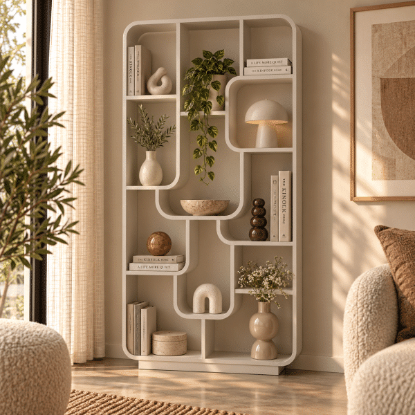 Livingfurn vakkenkast Brix Logan Off White