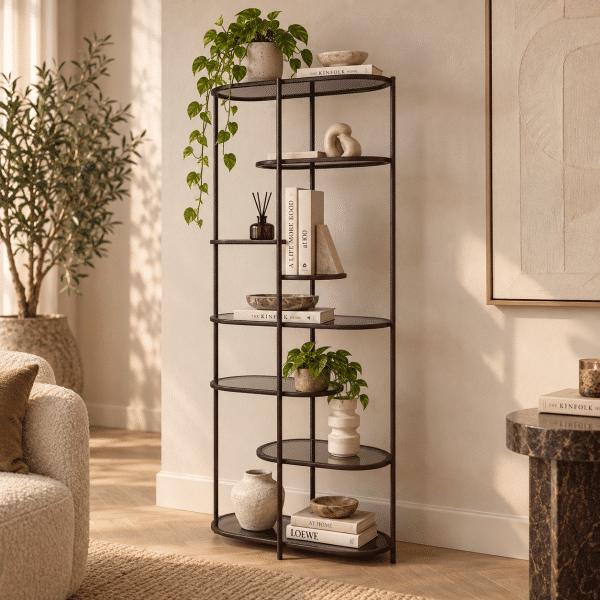 Livingfurn wandkast Brix Jill Burgundy 190cm
