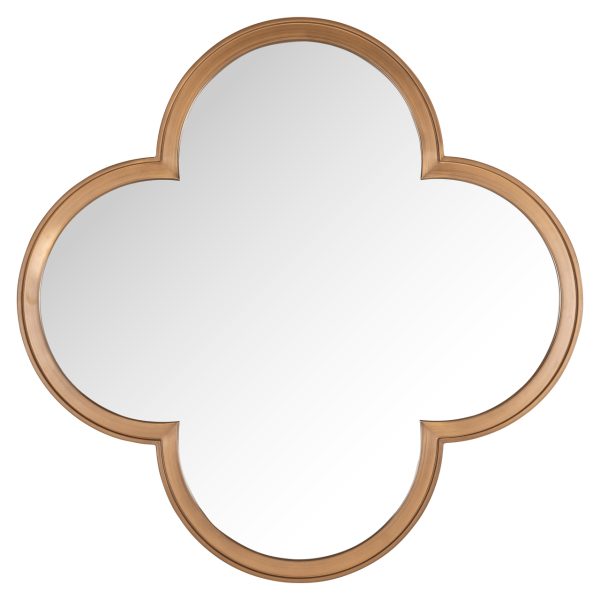 Richmond Interiors Spiegel Lowen brushed gold