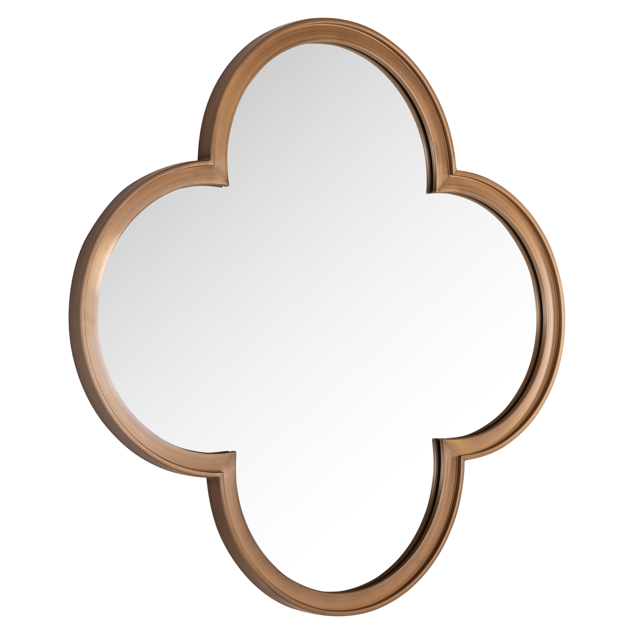 Richmond Interiors Spiegel Lowen brushed gold