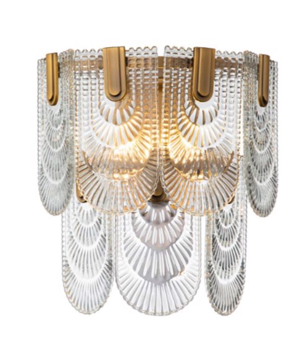 Richmond Interiors Wandlamp Sem gold