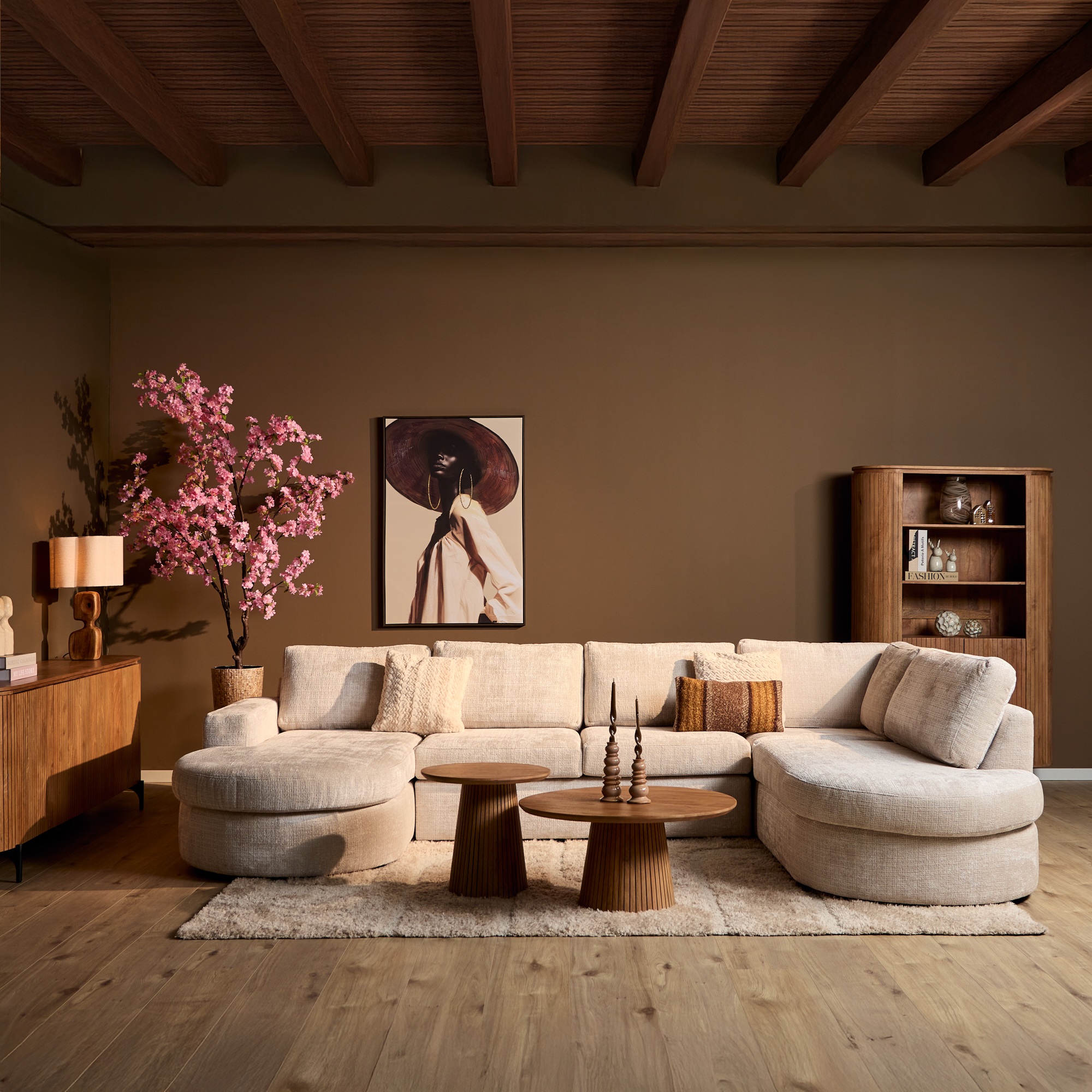 Starfurn MySofa Alma U-Bank Beige