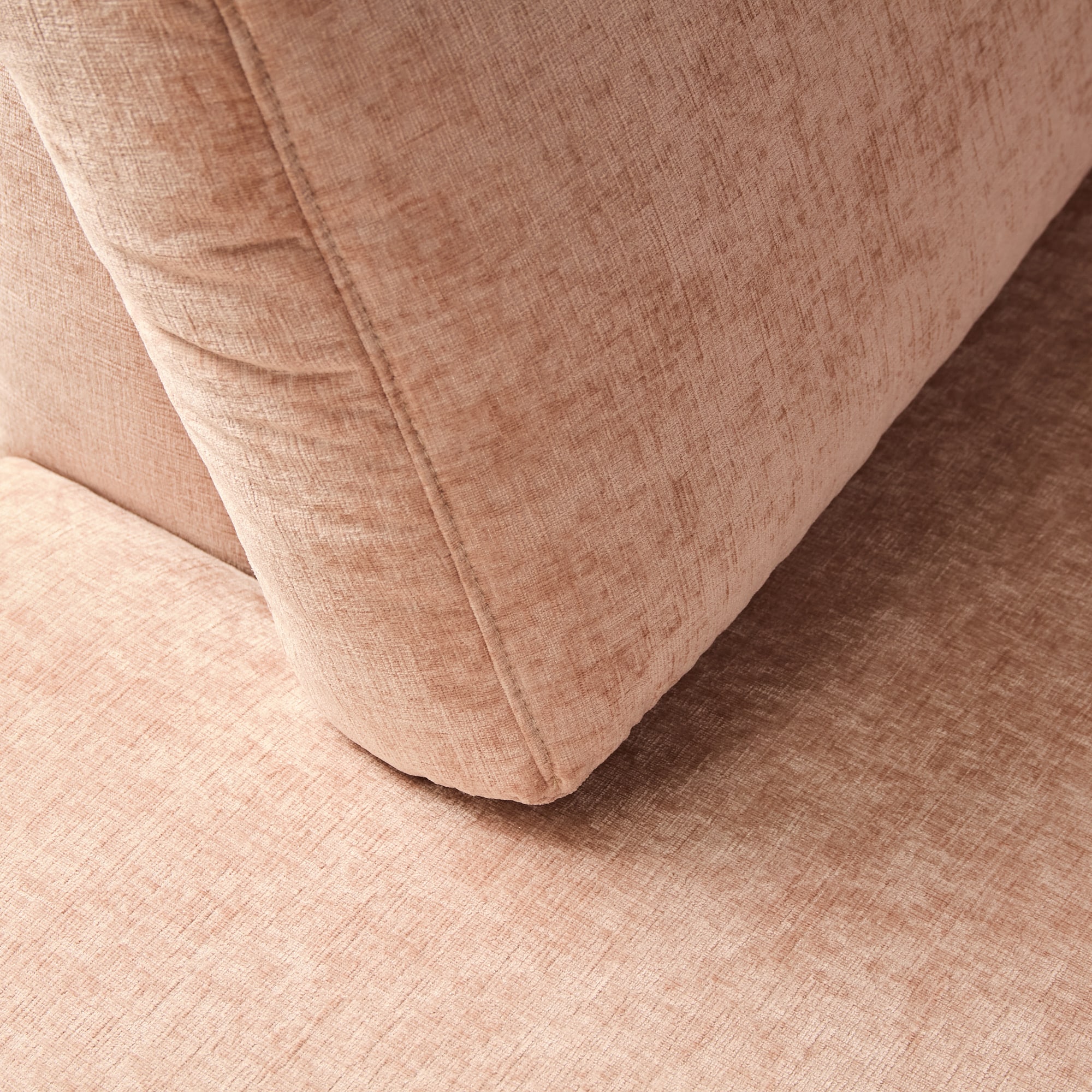 Starfurn MySofa Alma Hoekbank Roze 2,5 zits+Divan Rechts