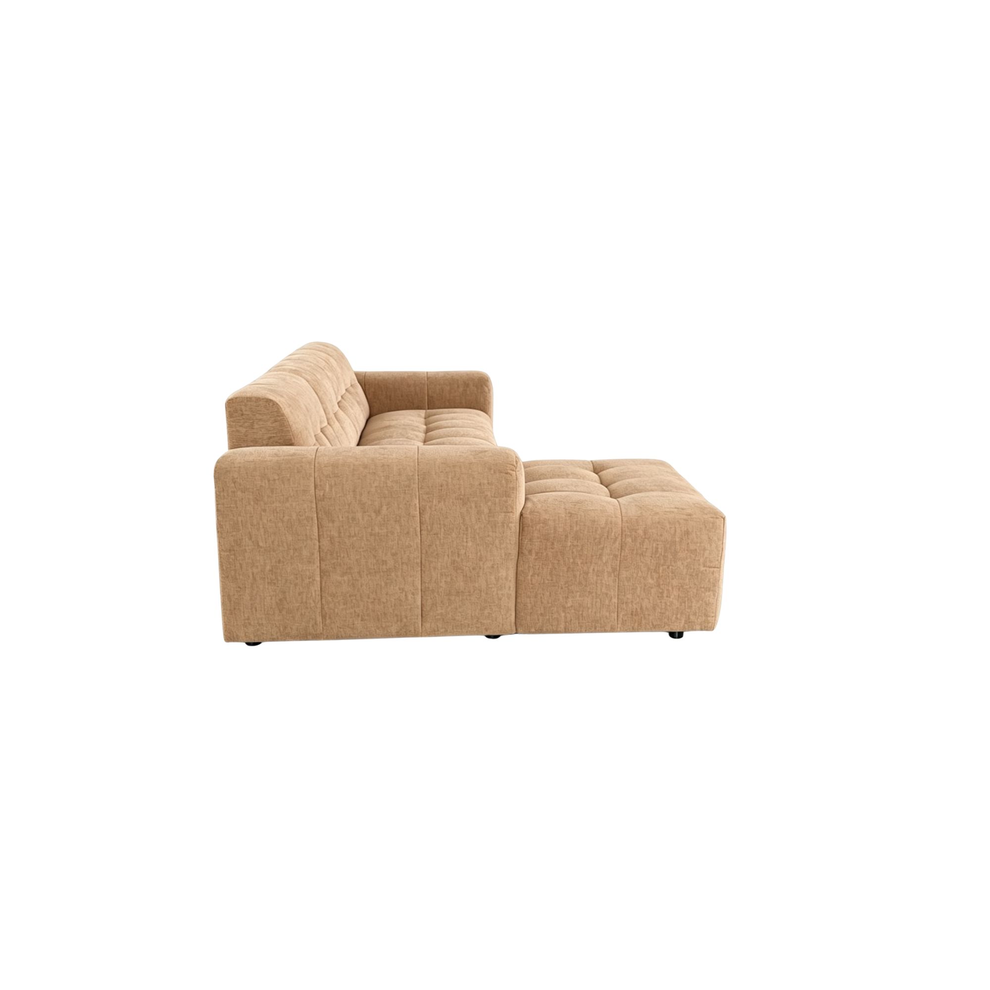 Starfurn MySofa Ruby Hoekbank Camel Lounge L + 2,5 zits AR