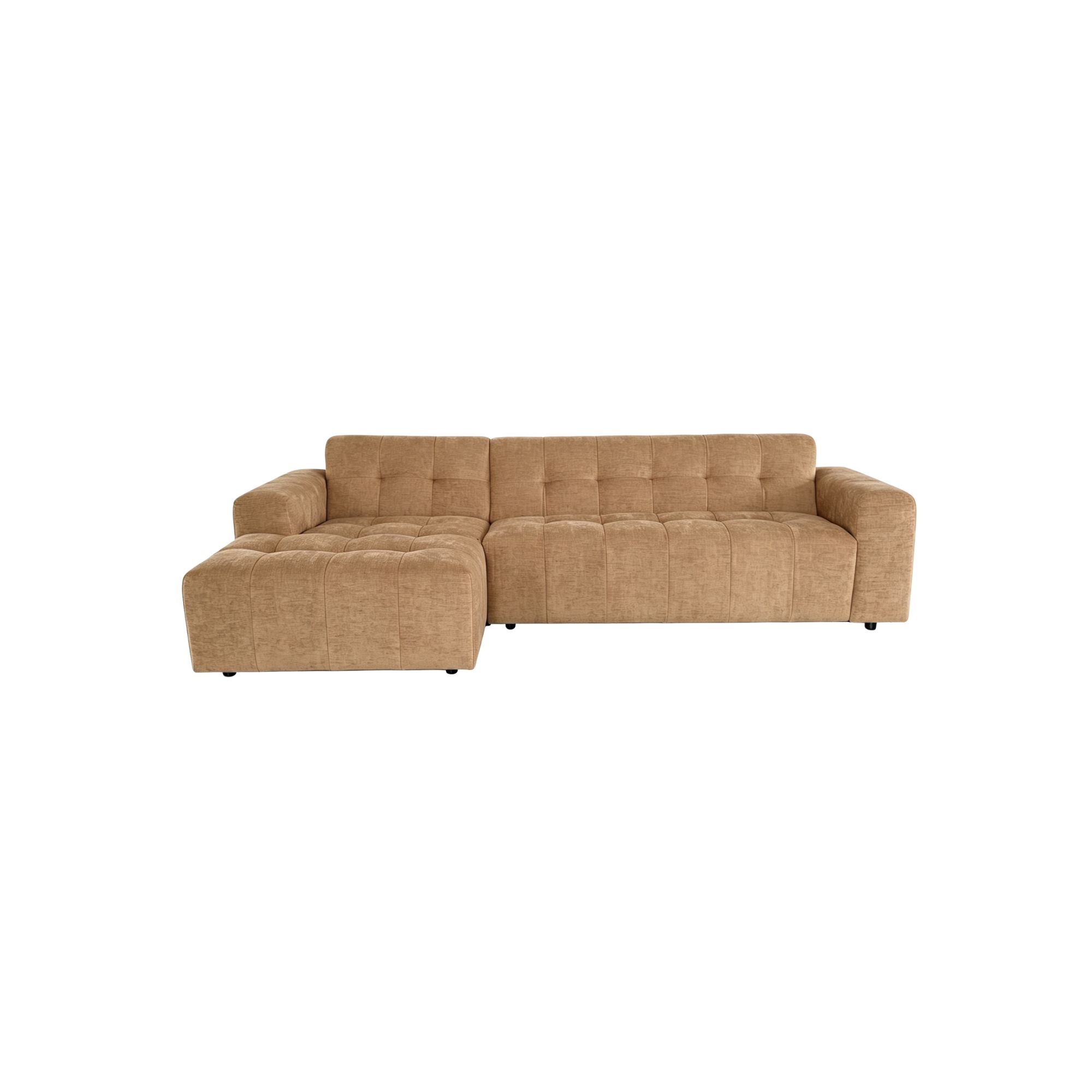 Starfurn MySofa Ruby Hoekbank Camel Lounge L + 2,5 zits AR
