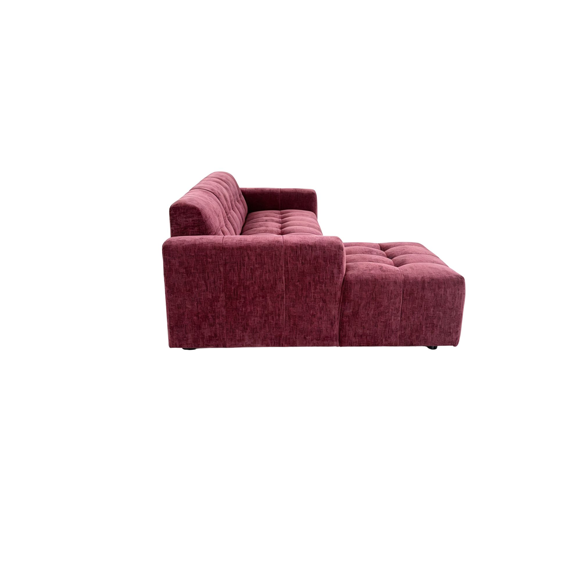 Starfurn MySofa Ruby Hoekbank Paars Lounge L + 2,5 zits AR