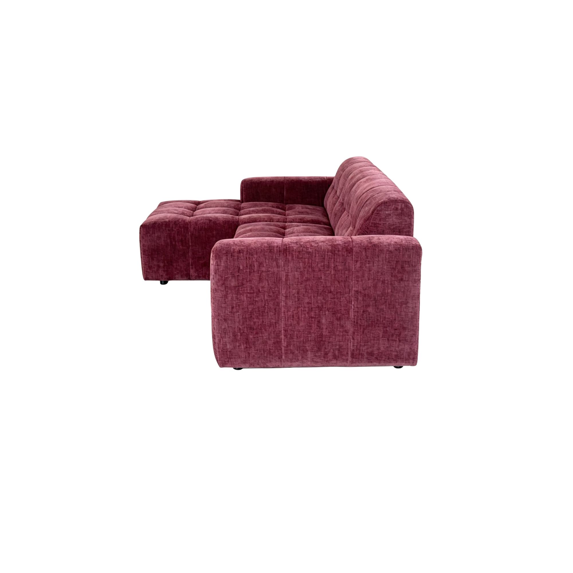 Starfurn MySofa Ruby Hoekbank Paars Lounge L + 2,5 zits AR