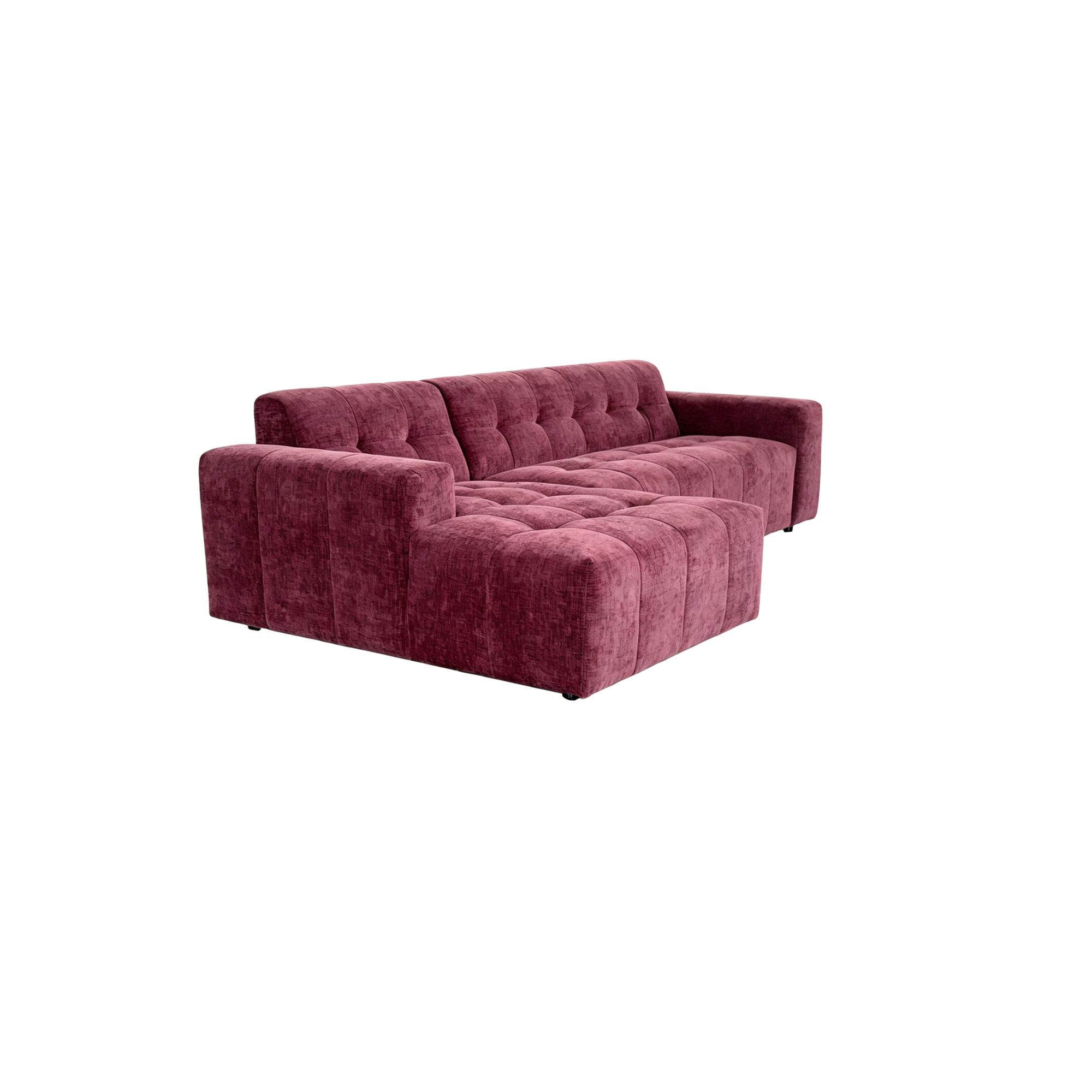 Starfurn MySofa Ruby Hoekbank Paars Lounge L + 2,5 zits AR
