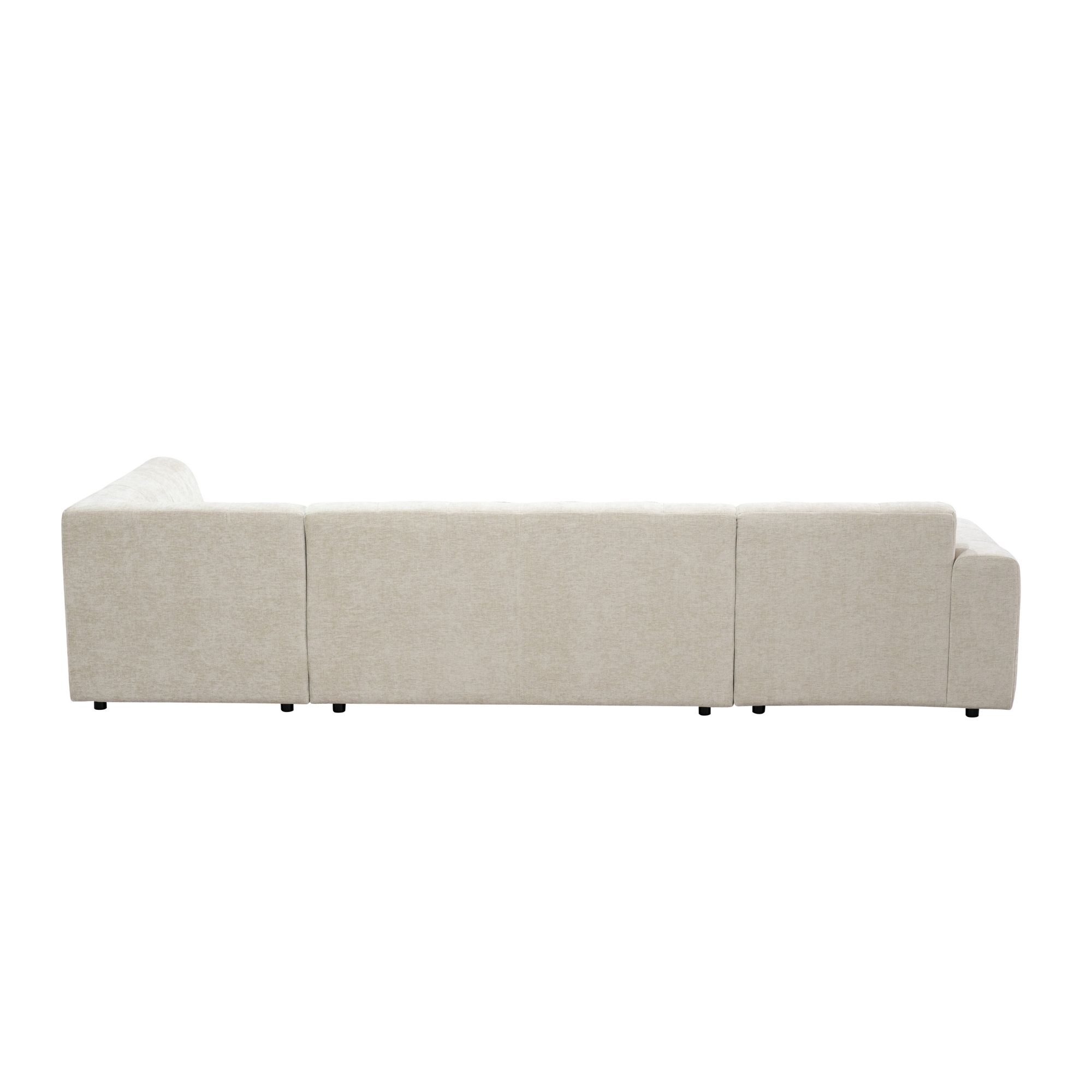 Starfurn MySofa Ruby U-bank Beige Lounge L + 2,5 + Ottomane R