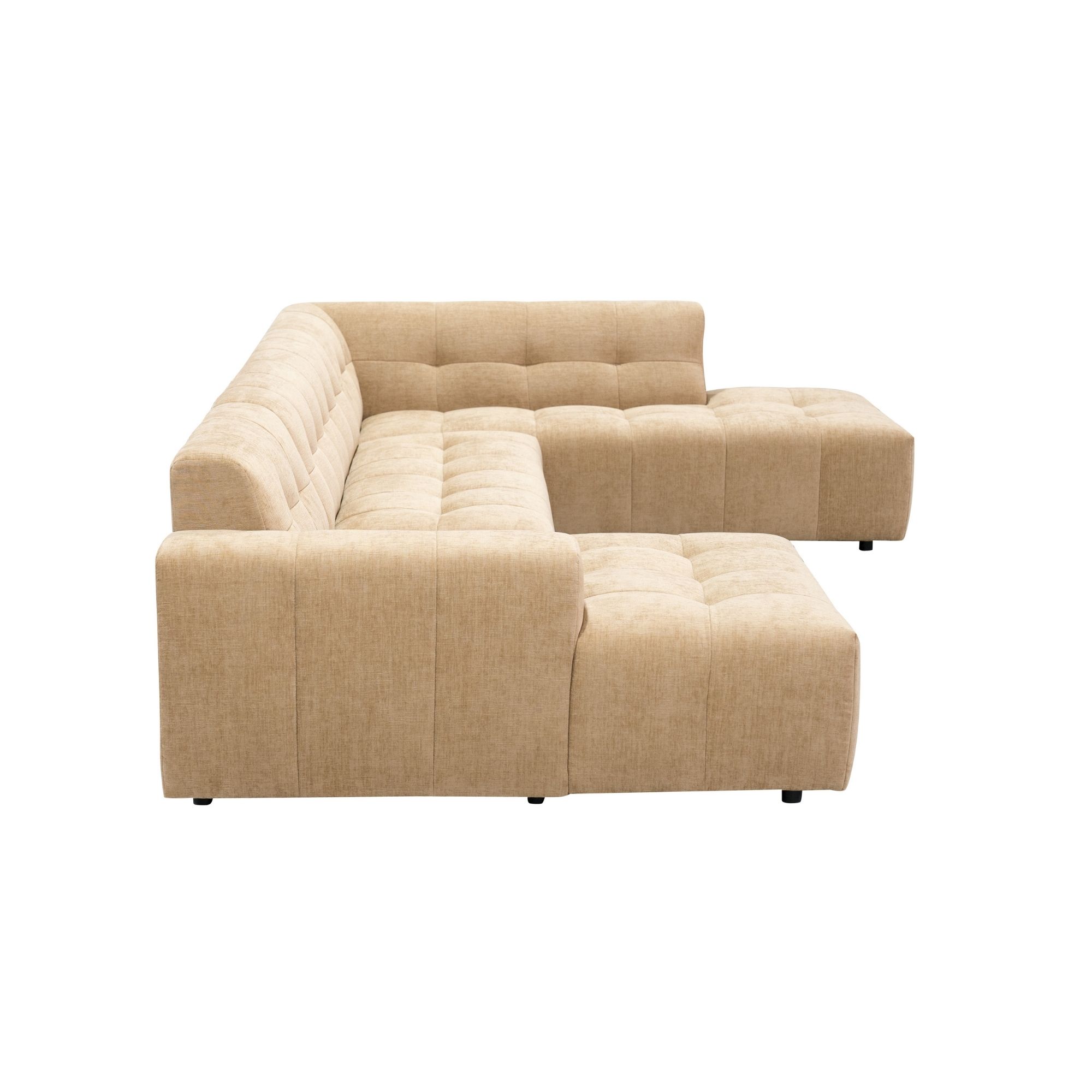 Starfurn MySofa Ruby U-bank Camel Lounge L + 2,5 + Ottomane R