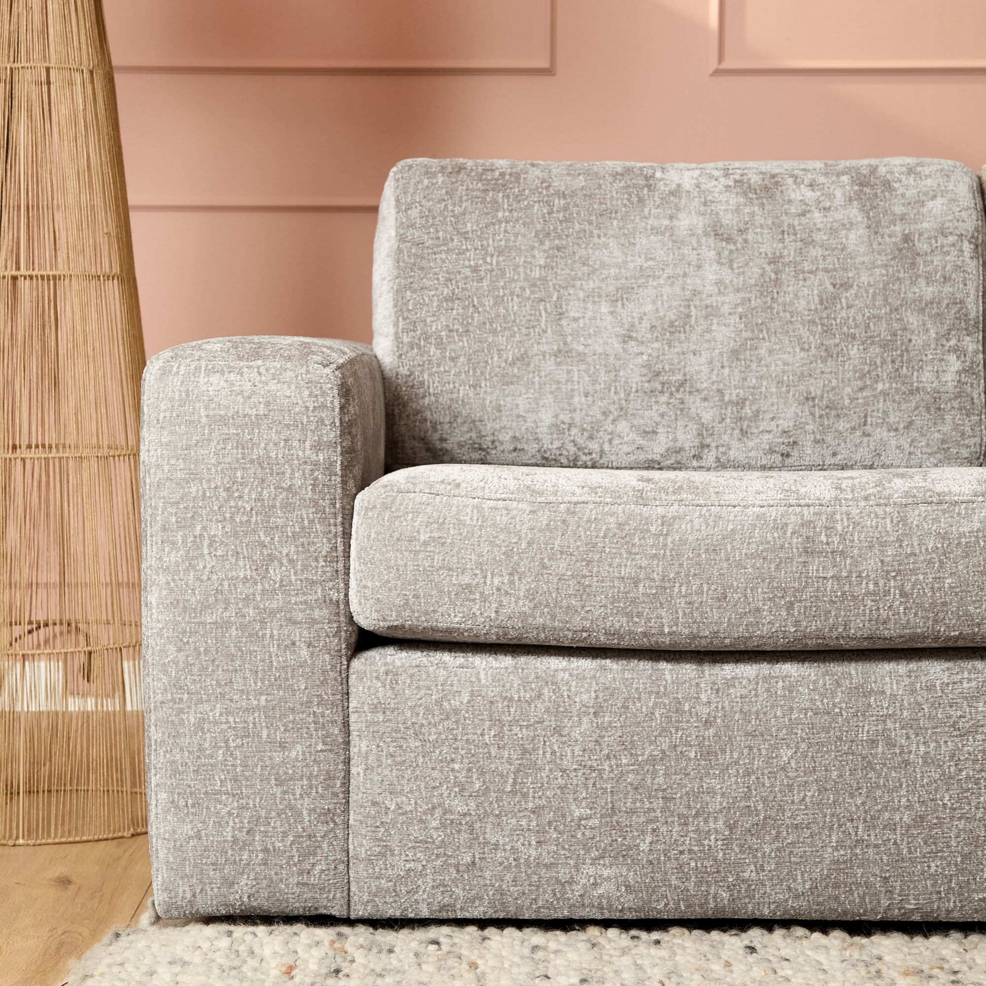 Starfurn MySofa Alma Hoekbank Greige 2,5 zits+Divan Rechts