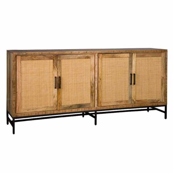 Tower Living Carini Dressoir naturel 200 cm