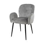 Nijwie-MySons-Bobby-eetkamerstoel-met-arm-Perfect-Harmony-Light-grey-85-Unique-Collection-vierkant-wit