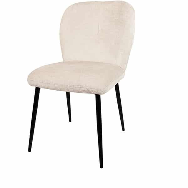 Nijwie MySons Bobby eetkamerstoel - zonder arm - Perfect Harmony - Ivory 02 - Unique Collection