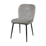 Nijwie-MySons-Bobby-eetkamerstoel-zonder-arm-Perfect-Harmony-Light-grey-85-Unique-Collection-vierkant-wit