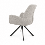 Nijwie MySons Charles armstoel - draaipoot 360 - Milan - Salt 'n Pepper 105 - Unique Collection