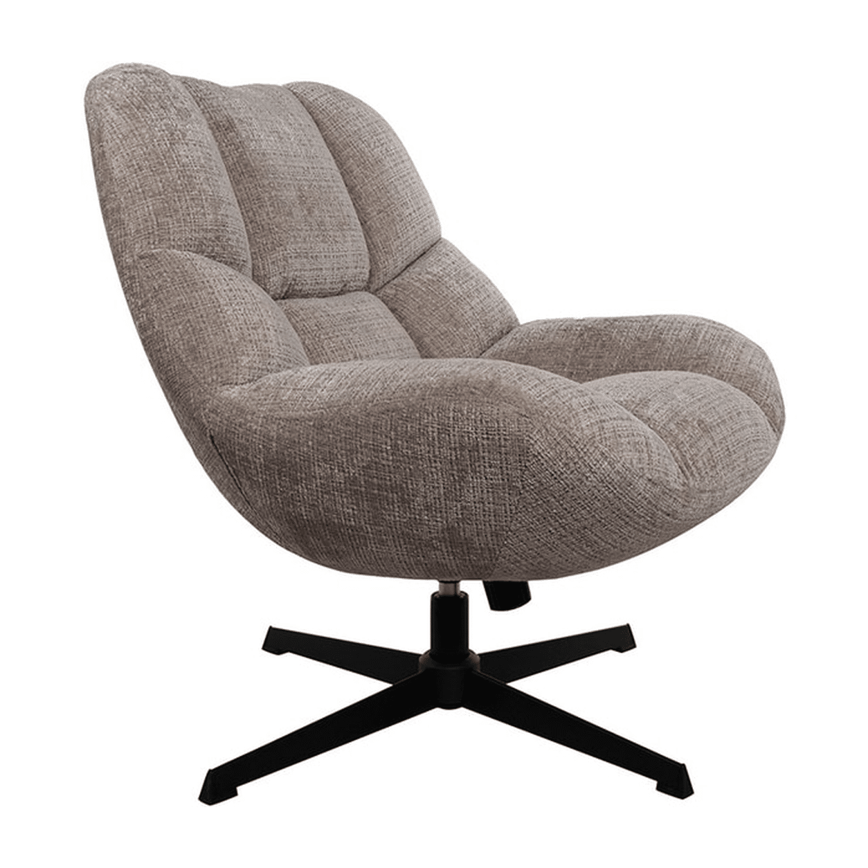 Nijwie MySons Chuck draaifauteuil 360 + rock system - Cremona - Fur 24 - Unique Collection