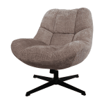 Nijwie MySons Chuck draaifauteuil 360 + rock system - Cremona - Fur 24 - Unique Collection