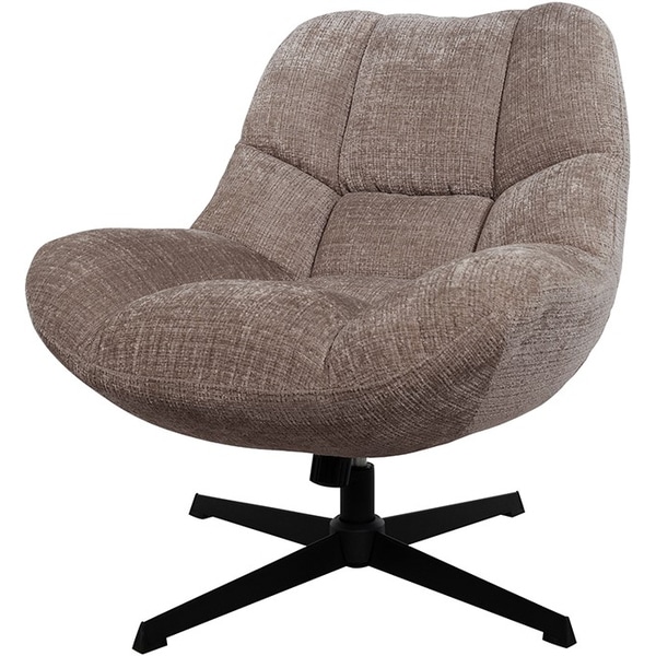 Nijwie MySons Chuck draaifauteuil 360 + rock system - Cremona - Fur 24 - Unique Collection