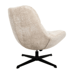 Nijwie MySons Chuck draaifauteuil 360 + rock system - Cremona - Natural 02 - Unique Collection