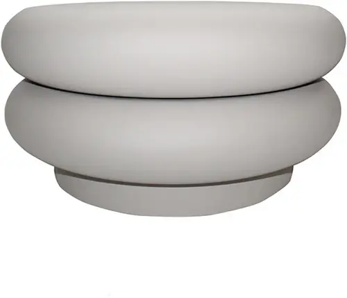Nijwie MySons Edam salontafel, Ø68, H35, Off-White - Formaggio Collection