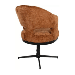 Nijwie MySons Friso armstoel - draaipoot 360 - Solo - Brandy 272 - Unique Collection