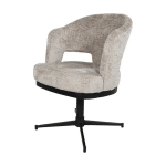Nijwie MySons Friso armstoel - draaipoot 360 - Solo - Liver 170 - Unique Collection