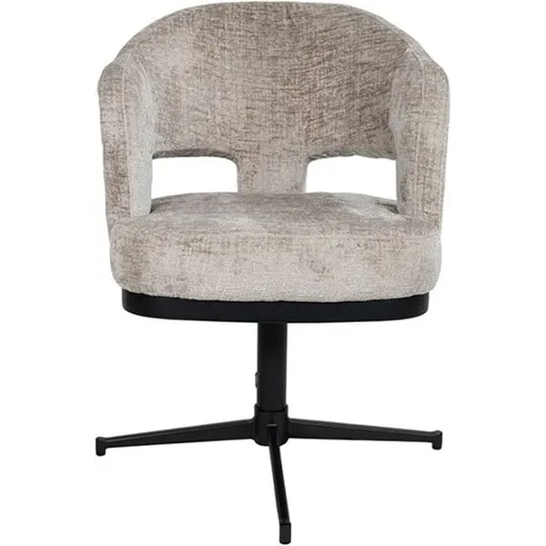 Nijwie MySons Friso armstoel - draaipoot 360 - Solo - Liver 170 - Unique Collection