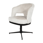Nijwie MySons Friso armstoel - draaipoot 360 - Solo - Natural 111 - Unique Collection