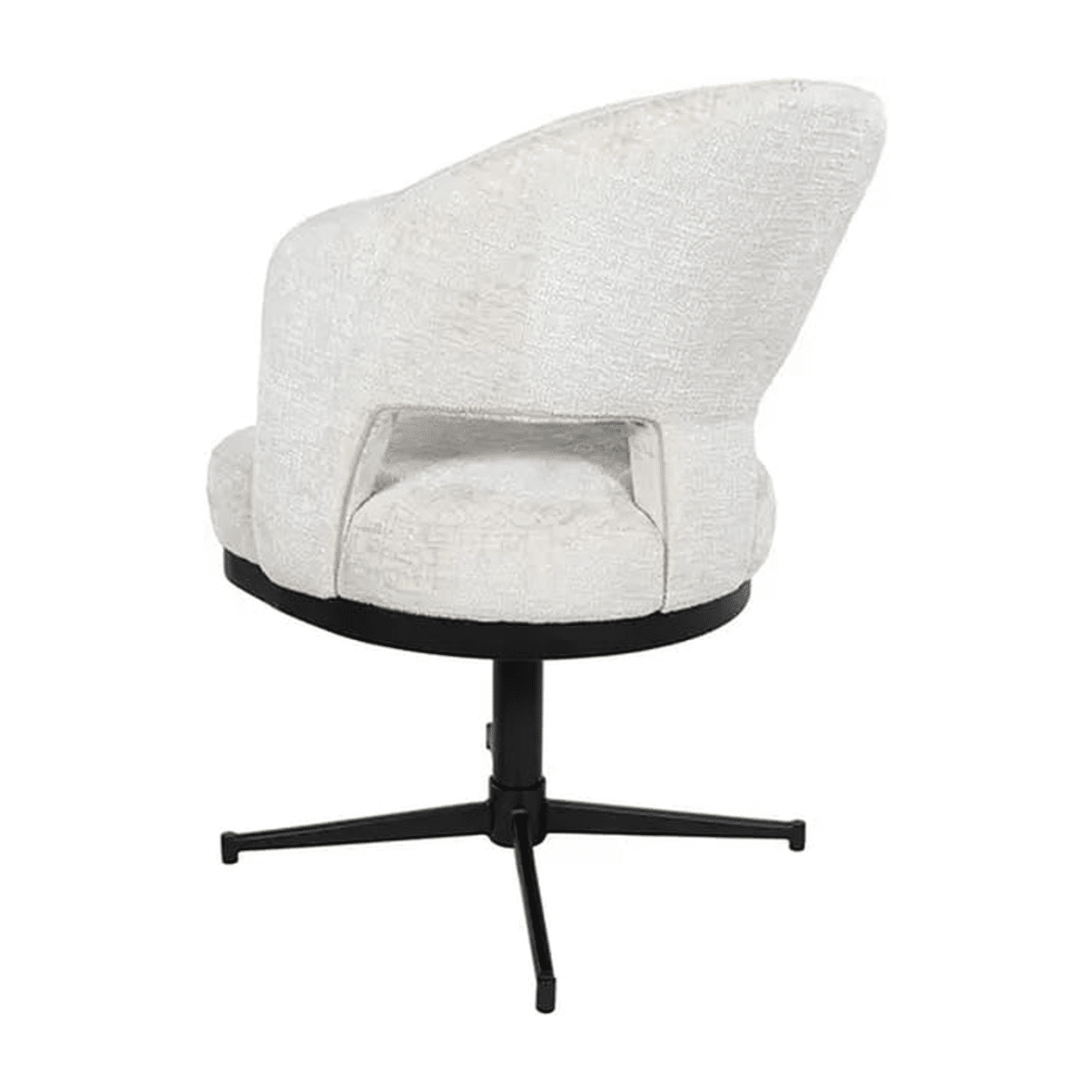 Nijwie MySons Friso armstoel - draaipoot 360 - Solo - Natural 111 - Unique Collection