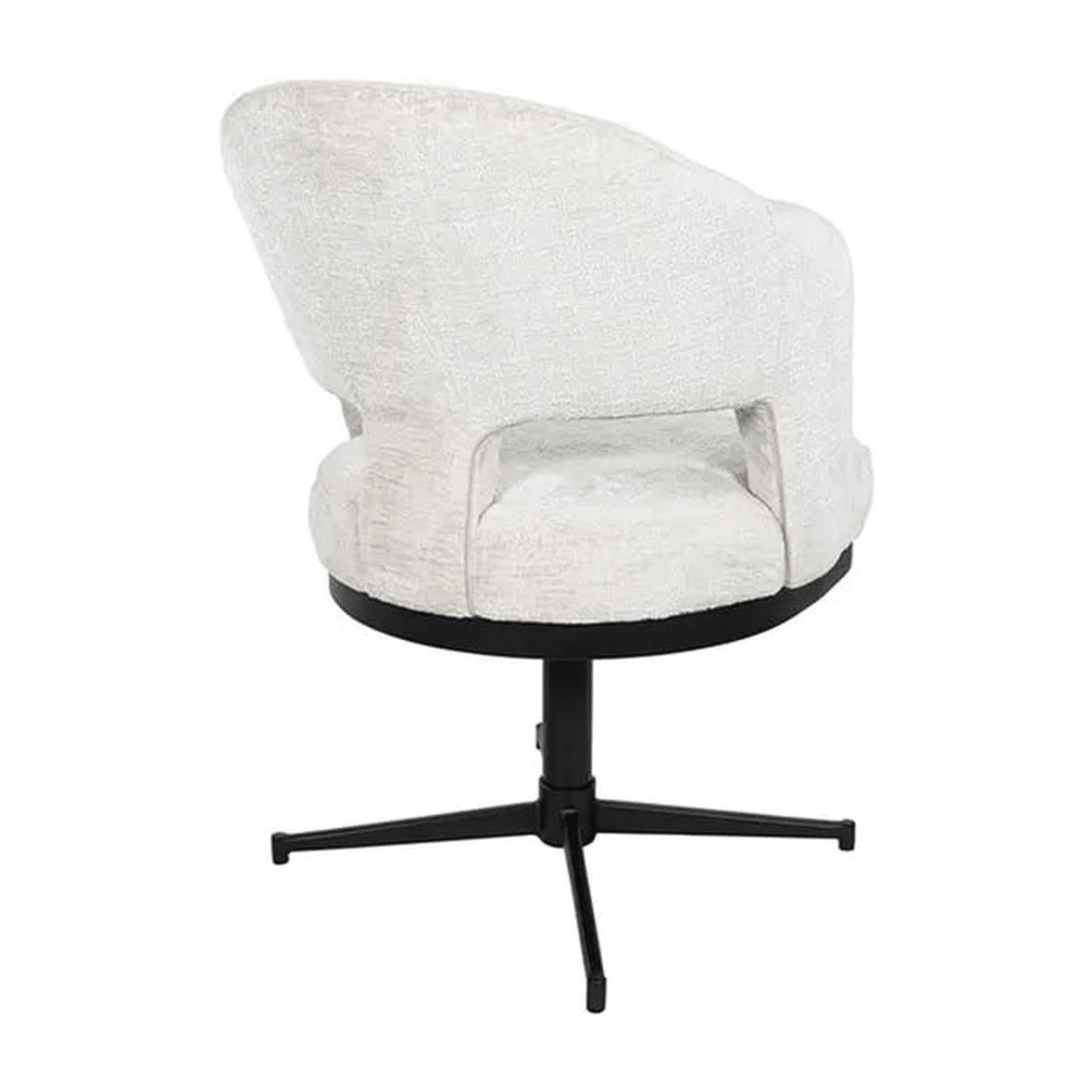 Nijwie MySons Friso armstoel - draaipoot 360 - Solo - Natural 111 - Unique Collection