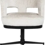 Nijwie MySons Friso armstoel - draaipoot 360 - Solo - Natural 111 - Unique Collection