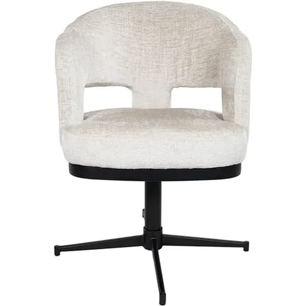 Nijwie MySons Friso armstoel - draaipoot 360 - Solo - Natural 111 - Unique Collection
