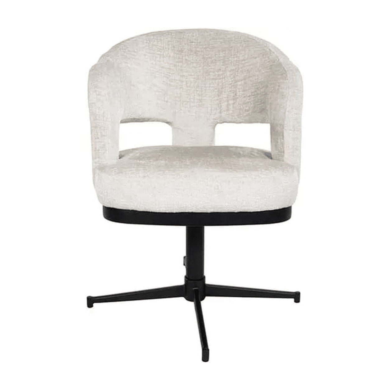 Nijwie MySons Friso armstoel - draaipoot 360 - Solo - Natural 111 - Unique Collection