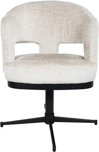 Nijwie MySons Friso armstoel - draaipoot 360 - Solo - Natural 111 - Unique Collection