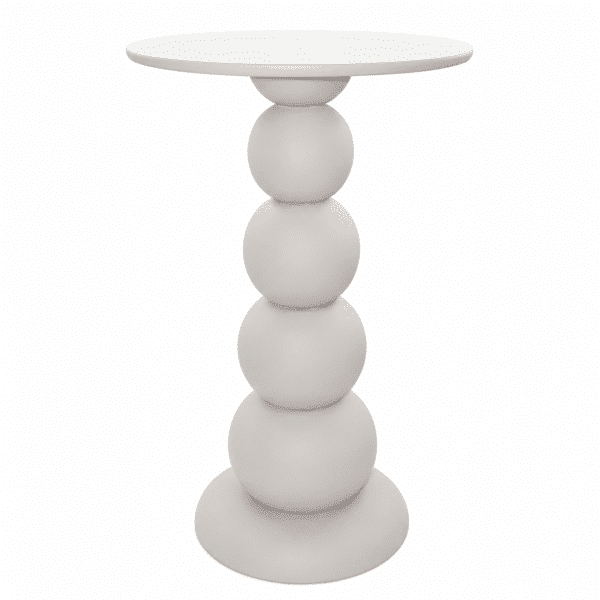 Nijwie MySons Gouda plantentafel, Ø45, H85, Off-White - Formaggio Collection