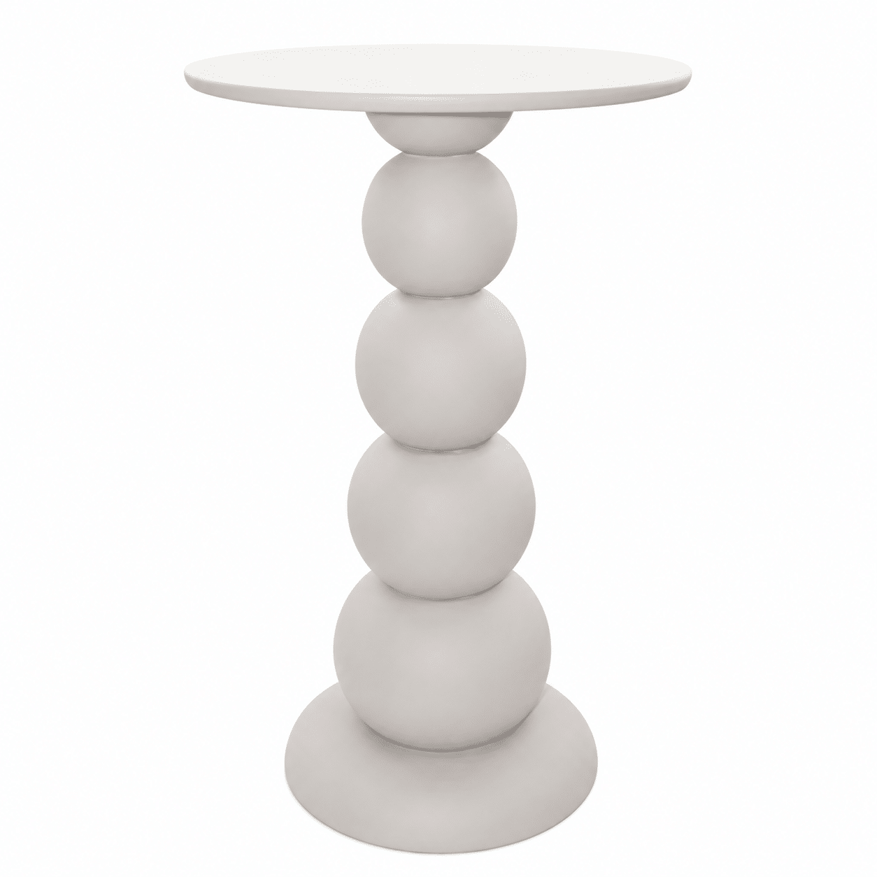 Nijwie MySons Gouda plantentafel, Ø45, H85, Off-White - Formaggio Collection