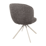 Nijwie MySons Kate eetkamerstoel - off-white draaipoot 360 - Present - Dark brown 456 - Unique Collection